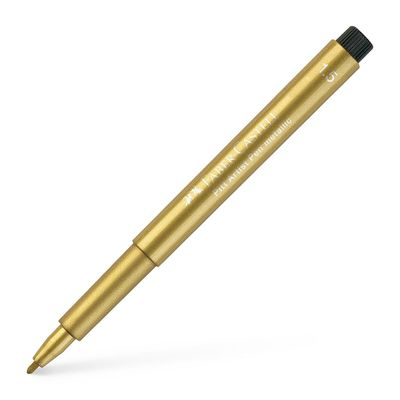 PITT ARTIST PEN 1.5MM BULLET NIB METALLIC GOLD