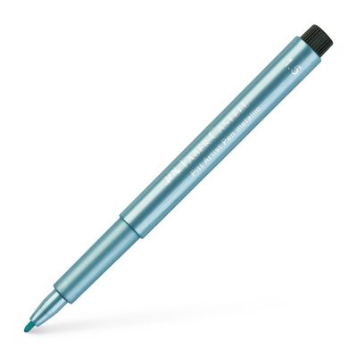 PITT ARTIST PEN 1.5MM BULLET NIB METALLIC BLUE