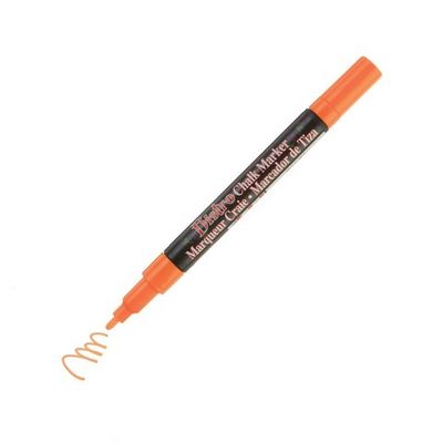 BISTRO CHALK FINE MARKER 3MM  FLUOR ORANGE