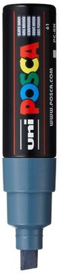 POSCA PC-8K PAINT MARKER BROAD CHISEL TIP SLATE GREY