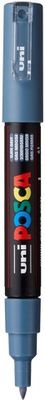 POSCA PC-1M PAINT MARKER X FINE TAPERED BULLET TIP SLATE GREY