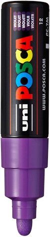 POSCA PC-7M PAINT MARKER BROAD BULLET TIP VIOLET