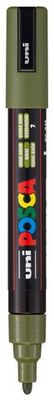 POSCA PC-5M PAINT MARKER MEDIUM BULLET TIP KHAKI GREEN