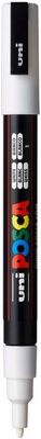 POSCA PC-3M PAINT MARKER FINE BULLET TIP WHITE