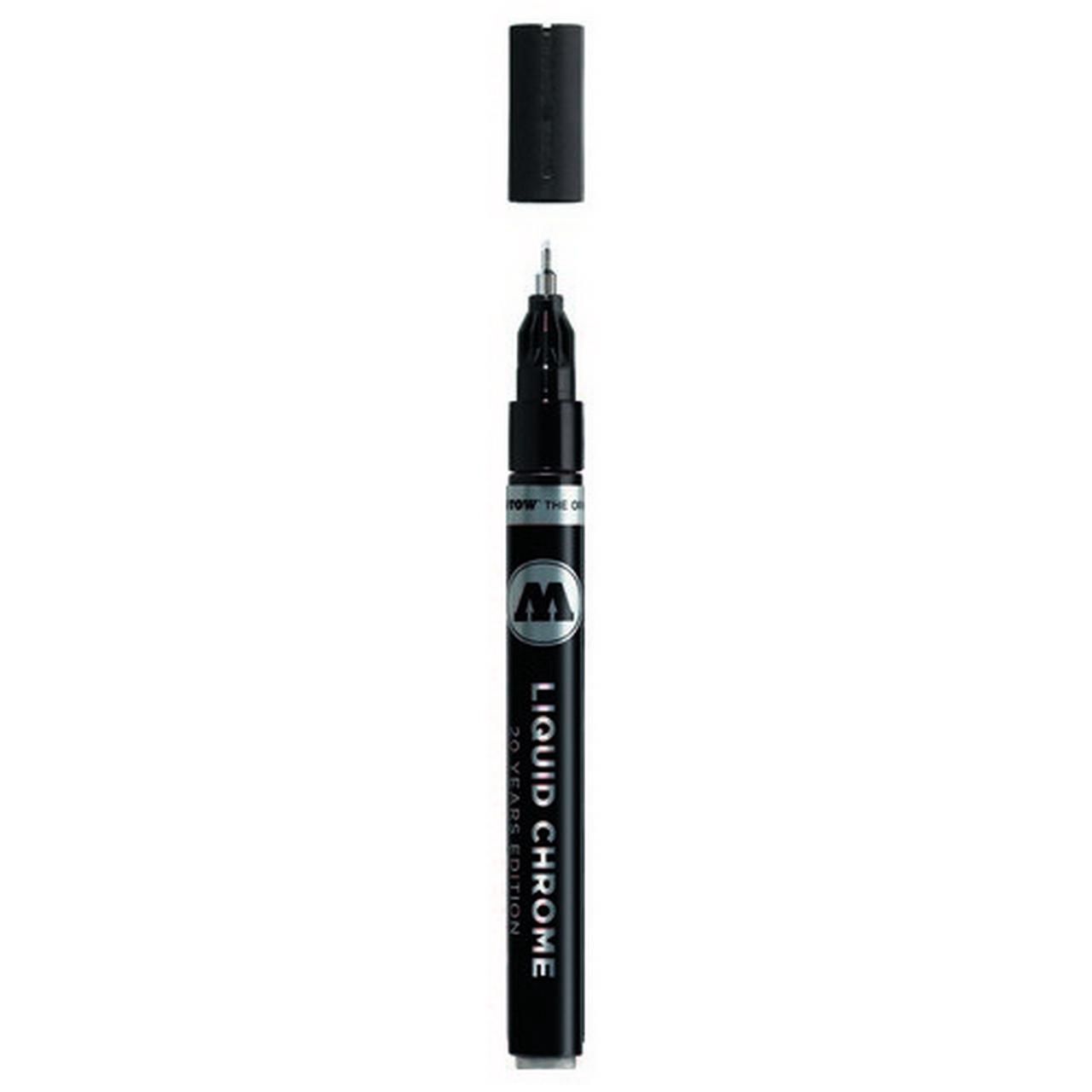 MOLOTOW LIQUID CHROME PUMP MARKER 1MM CARDED