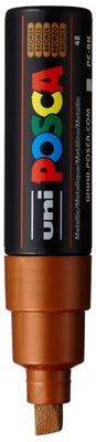 POSCA PC-8K PAINT MARKER BROAD CHISEL TIP BRONZE