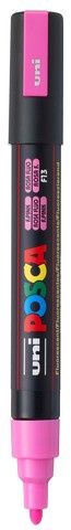 POSCA PC-5M PAINT MARKER MEDIUM BULLET TIP FLUORESCNT PINK