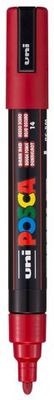 POSCA PC-5M PAINT MARKER MEDIUM BULLET TIP DARK RED