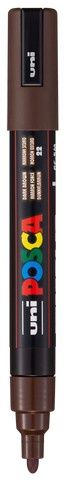 POSCA PC-5M PAINT MARKER MEDIUM BULLET TIP DARK BROWN