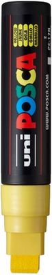 POSCA PC-17K PAINT MARKER XBROAD RECTANG CHISEL TIP YELLOW