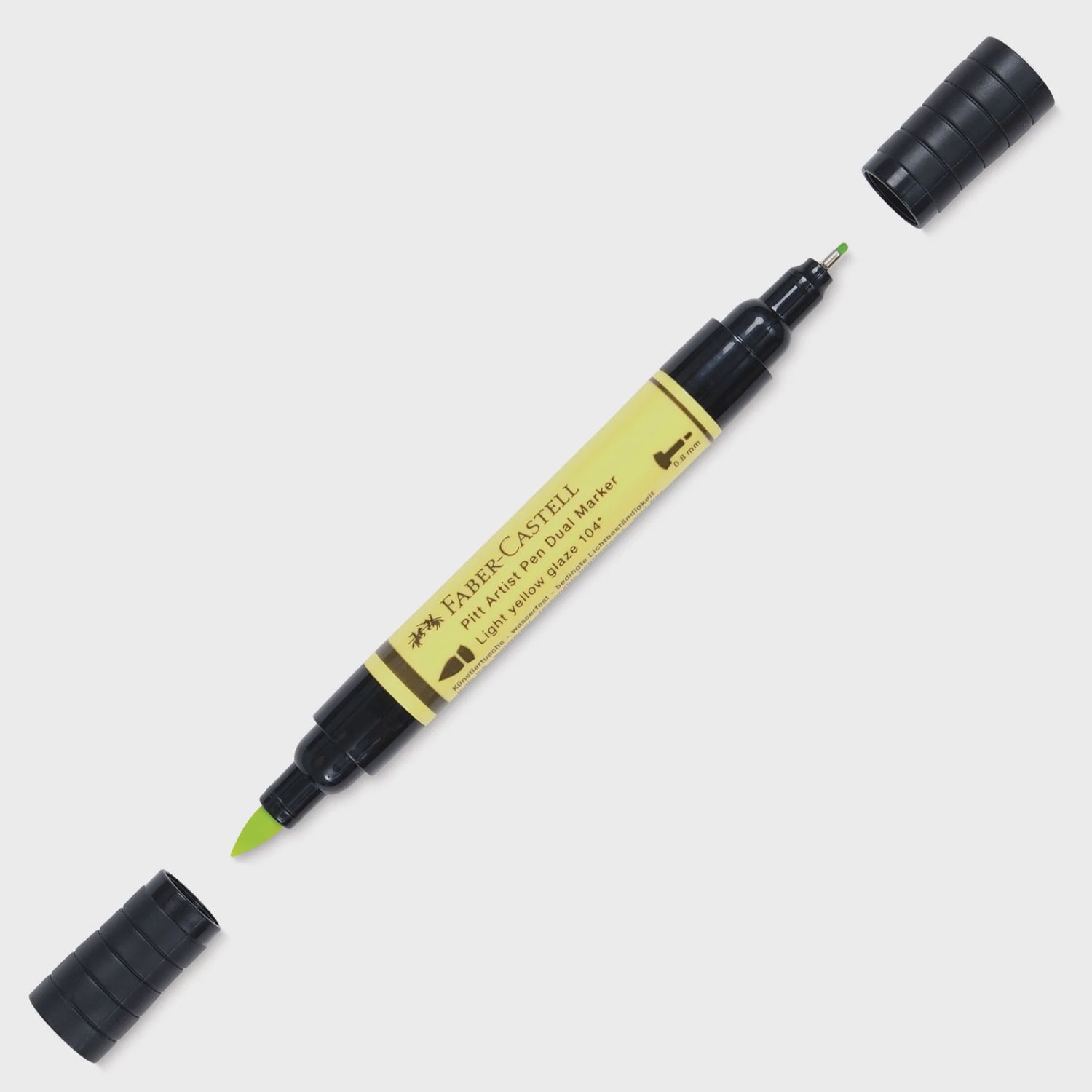PITT ARTIST PEN DUAL MARKER INDIA INK LIGHT YELLOW GLAZE
