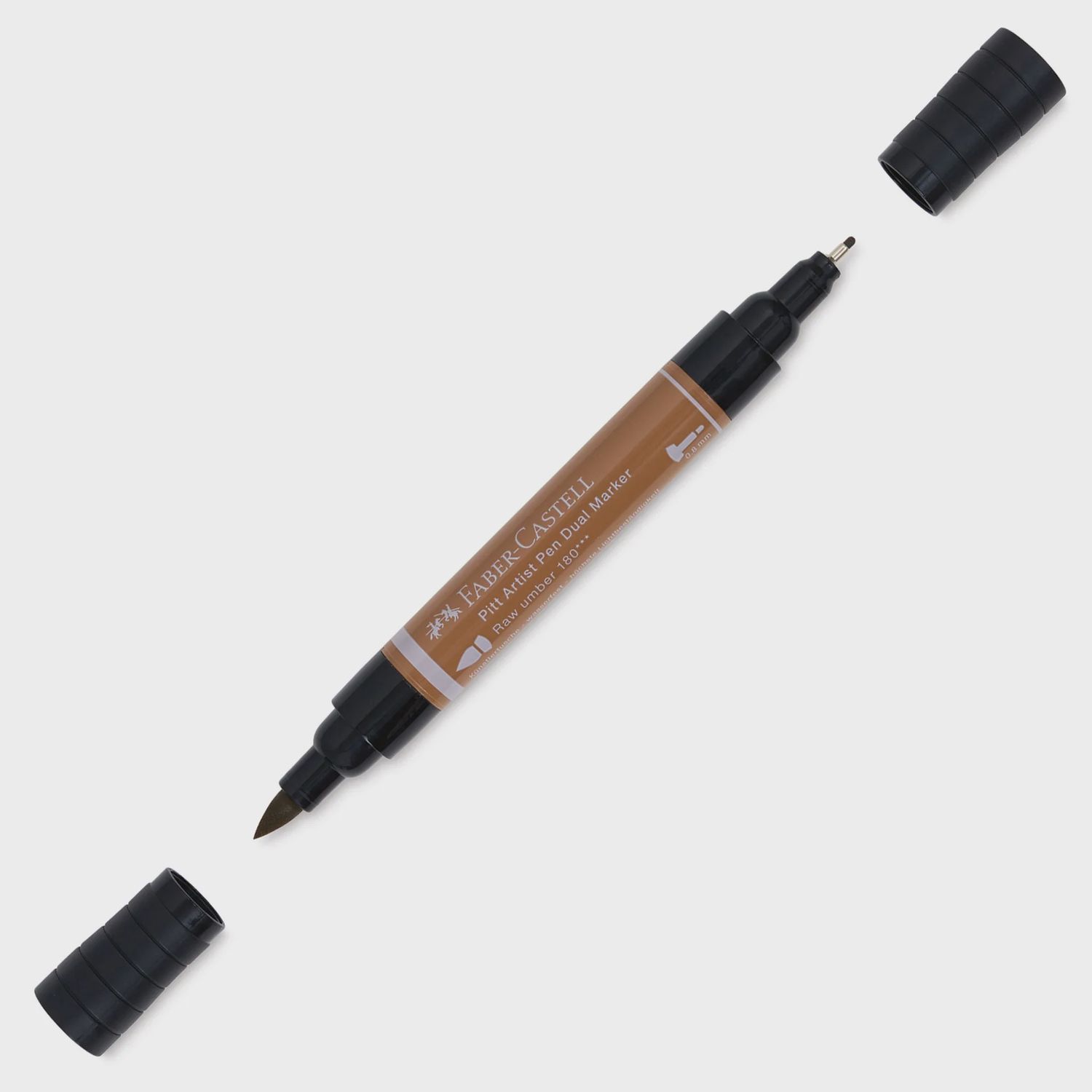 PITT ARTIST PEN DUAL MARKER INDIA INK RAW UMBER