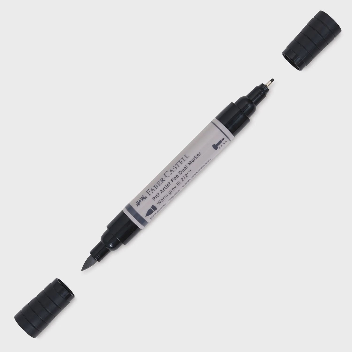 PITT ARTIST PEN DUAL MARKER INDIA INK WARM GREY III