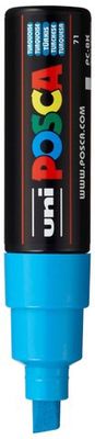 POSCA PC-8K PAINT MARKER BROAD CHISEL TIP TURQUOISE