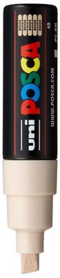 POSCA PC-8K PAINT MARKER BROAD CHISEL TIP BEIGE