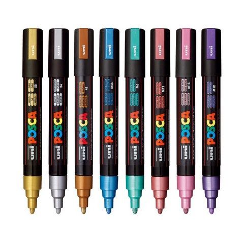 PC-5M MEDIUM SET/8 METALLIC