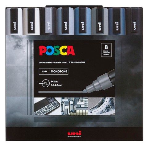 PC-5M MEDIUM SET/8 MONO TONE