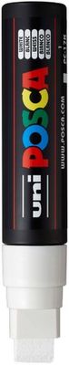 POSCA PC-17K PAINT MARKER XBROAD RECTANG CHISEL TIP WHITE
