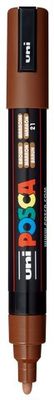 POSCA PC-5M PAINT MARKER MEDIUM BULLET TIP BROWN