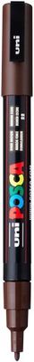POSCA PC-3M PAINT MARKER FINE BULLET TIP DARK BROWN