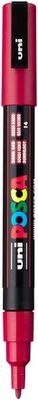 POSCA PC-3M PAINT MARKER FINE BULLET TIP DARK RED