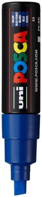 POSCA PC-8K PAINT MARKER BROAD CHISEL TIP BLUE