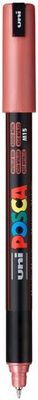 POSCA PC-1MR PAINT MARKER EXTRA FINE TIP METALLIC RED