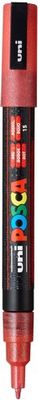 POSCA PC-3M PAINT MARKER FINE BULLET TIP GLITTER RED
