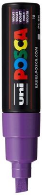 POSCA PC-8K PAINT MARKER BROAD CHISEL TIP VIOLET