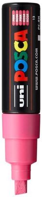 POSCA PC-8K PAINT MARKER BROAD CHISEL TIP PINK