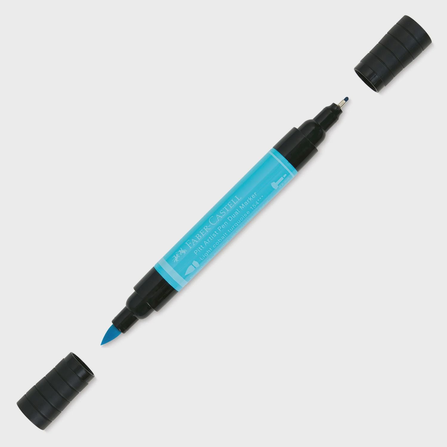 PITT ARTIST PEN DUAL MARKER INDIA INK LIGHT COBALT TURQUOISE