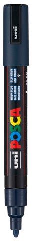 POSCA PC-5M PAINT MARKER MEDIUM BULLET TIP NAVY BLUE