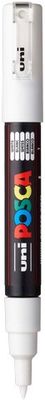 POSCA PC-1M PAINT MARKER X FINE TAPERED BULLET TIP WHITE