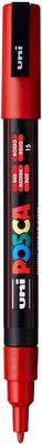 POSCA PC-3M PAINT MARKER FINE BULLET TIP RED