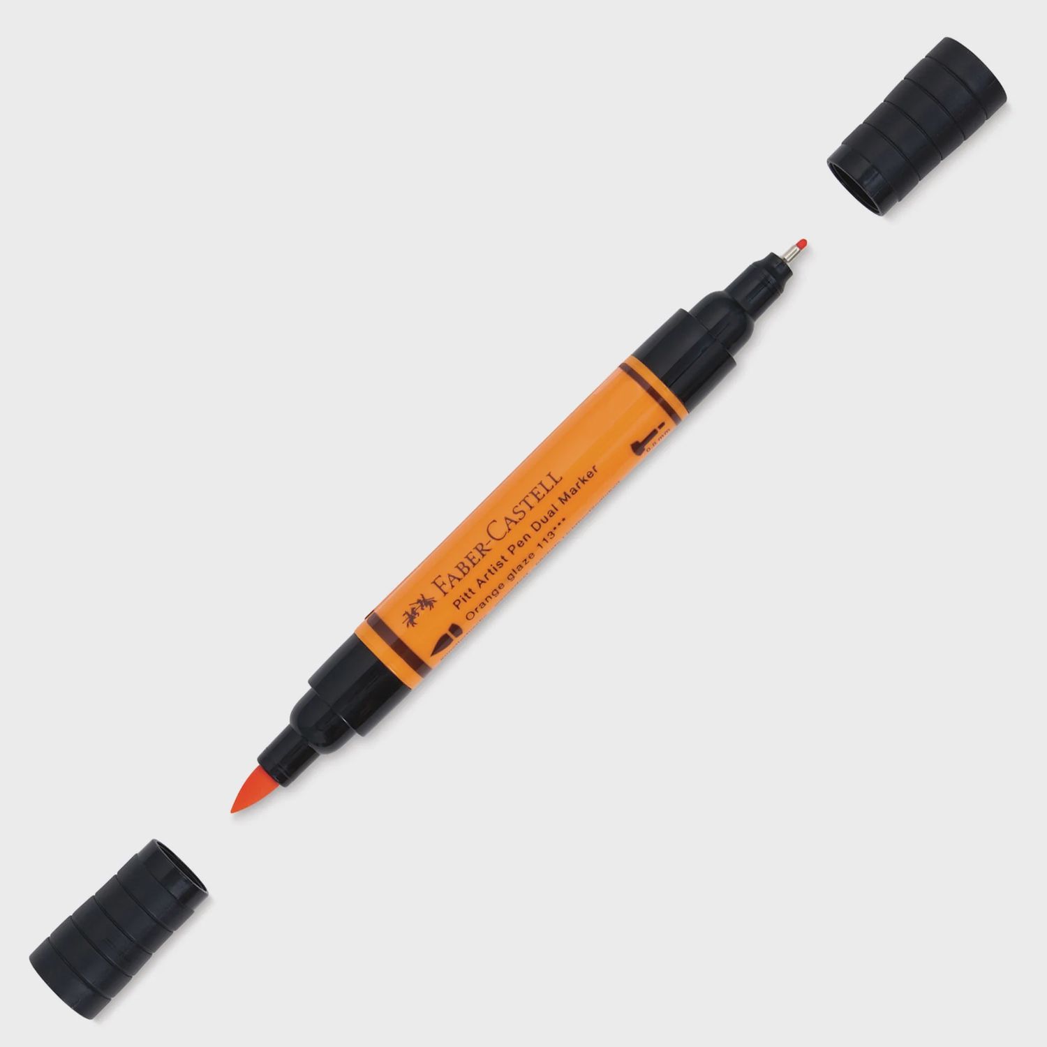 PITT ARTIST PEN DUAL MARKER INDIA INK ORANGE GLAZE