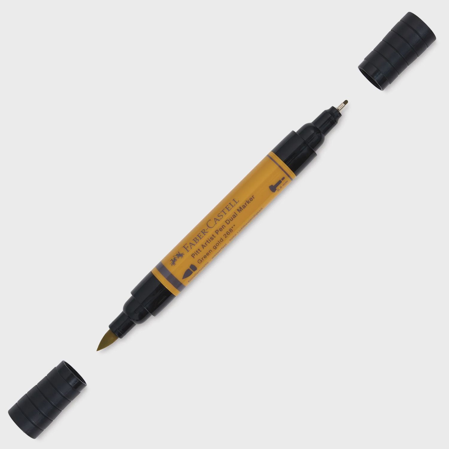 PITT ARTIST PEN DUAL MARKER INDIA INK GREEN GOLD