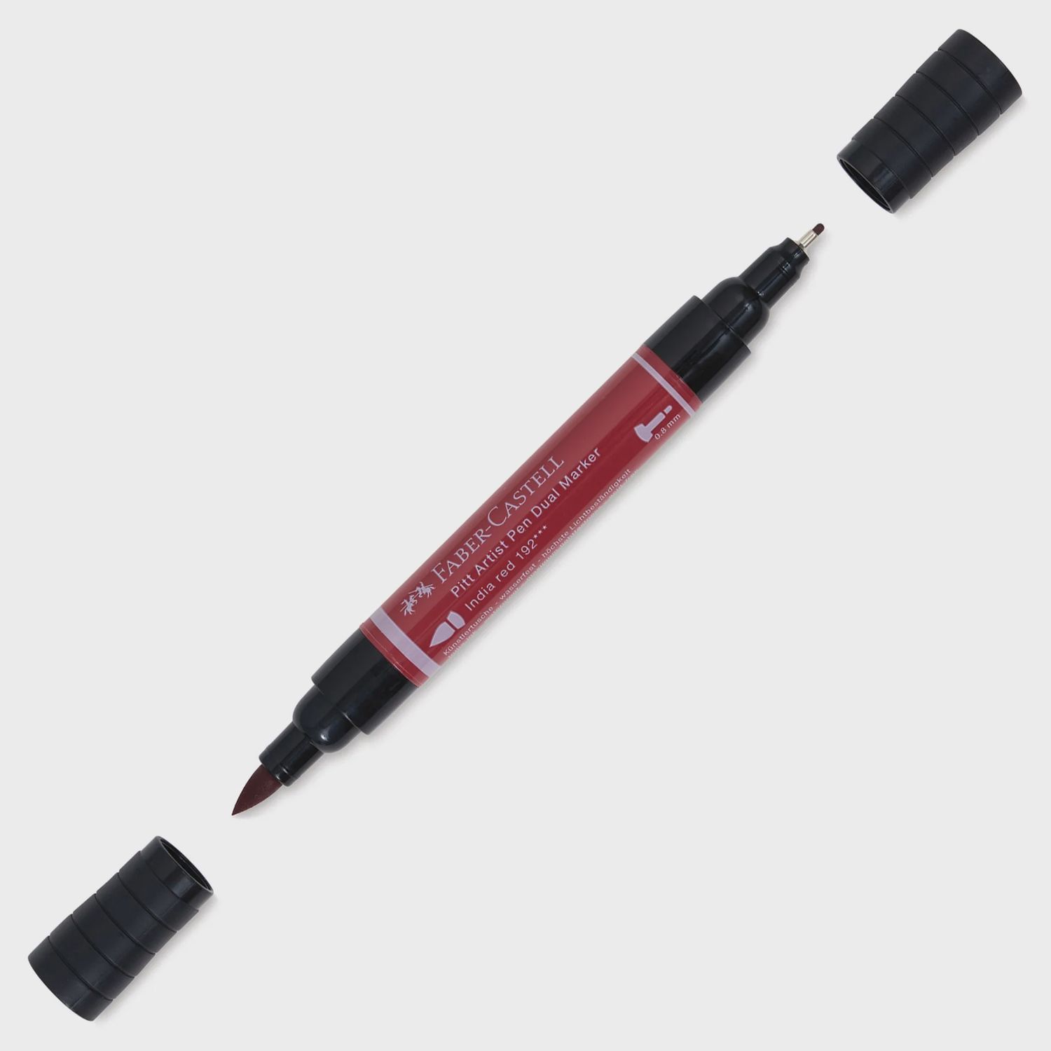 PITT ARTIST PEN DUAL MARKER INDIA INK INDIA RED