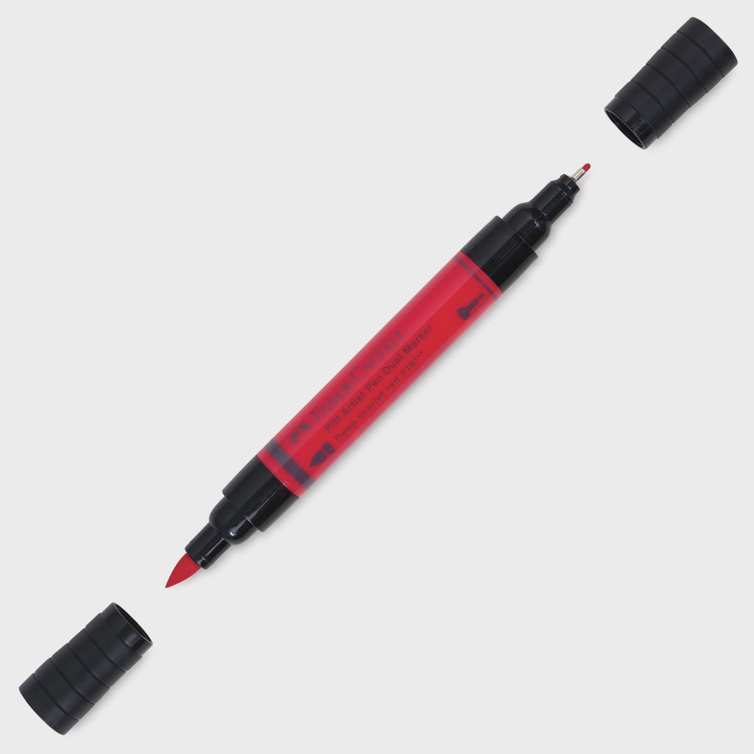 PITT ARTIST PEN DUAL MARKER INDIA INK DEEP SCARLET RED