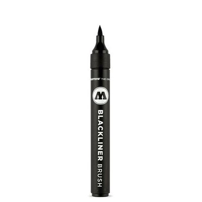 MOLOTOW BLACKLINER PEN BRUSH TIP