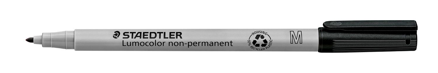 LUMOCOLOR NON PERMANENT MEDIUM BLACK