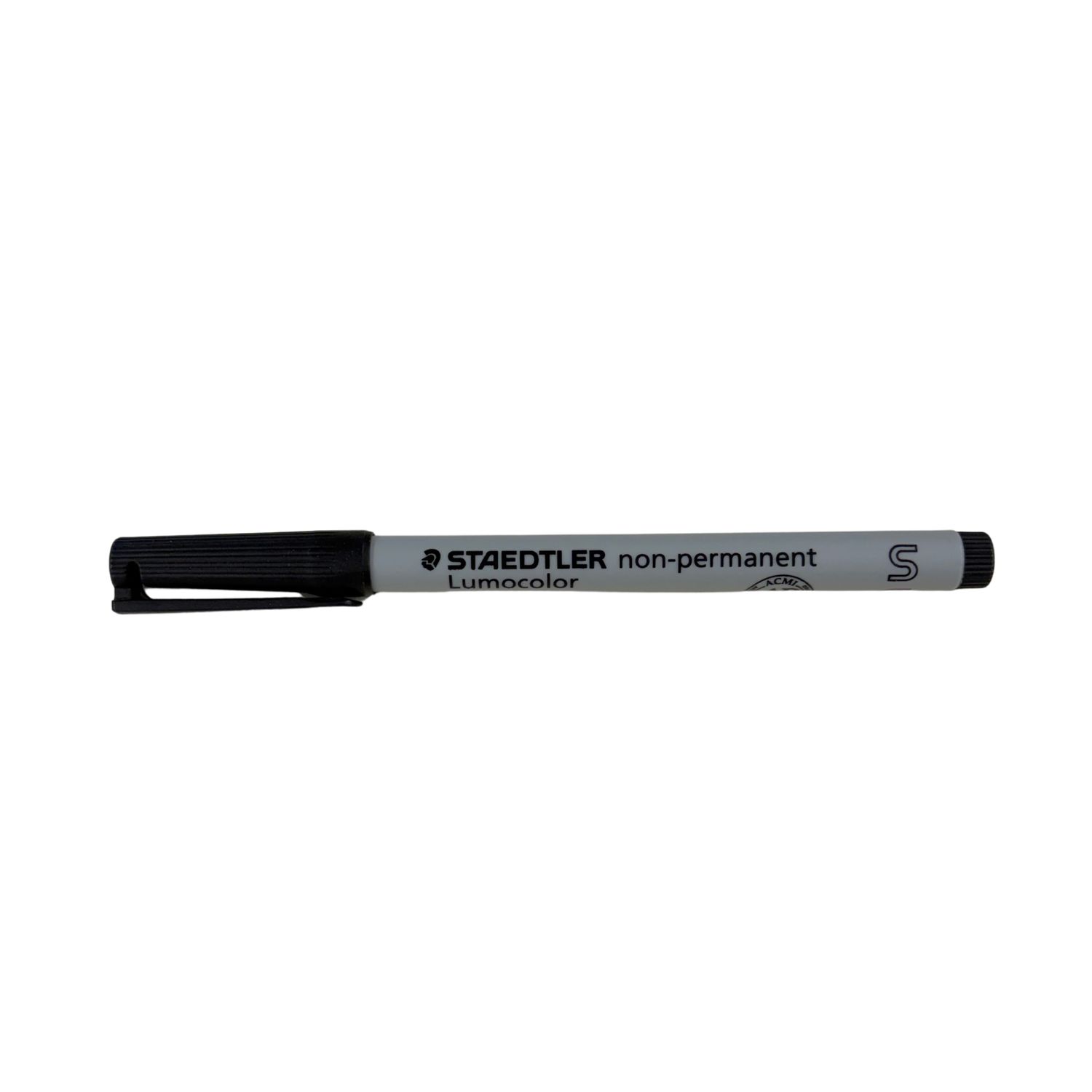 LUMOCOLOR NON PERMANENT SUPER FINE BLACK