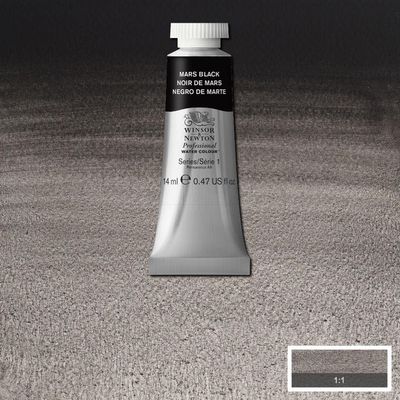 PROFESSIONAL WATERCOLOUR MARS BLACK 14ML