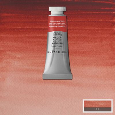 PROFESSIONAL WATERCOLOUR BROWN MADDER 14ML