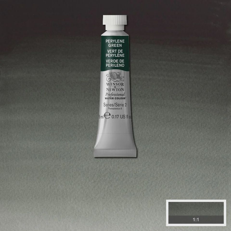 PROFESSIONAL WATER COLOUR PERYLENE GREEN 5ML