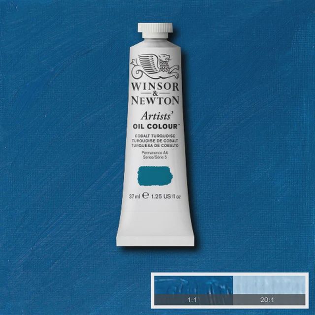 ART OIL COBALT TURQ 37ML