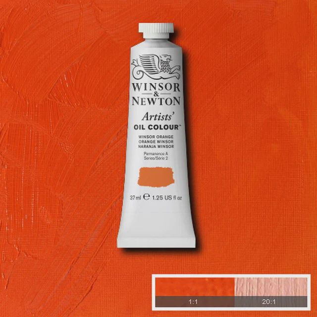 ART OIL WINSOR ORNG 37ML