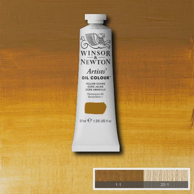 ART OIL YELLOW OCHR 37ML