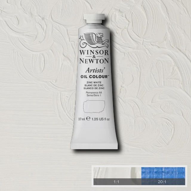 ART OIL ZINC WHITE 37ML