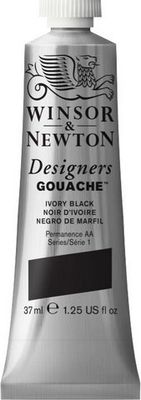 DESIGNERS GOUACHE IVORY BLACK 37ML