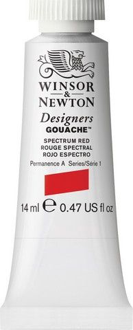 DESIGNERS GOUACHE SPECTRUM RED 14ML